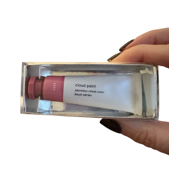 Glossier Cloud Paint in Haze Rich Pink Blush Brand New in Box - Picture 3 of 13
